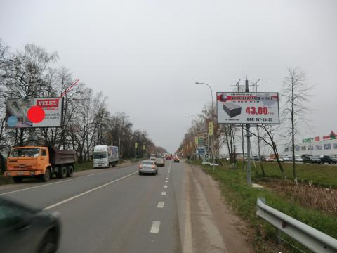 Щит 6x3,  Киев-Ковель (Варшавка) 29+950 слева (Буча) ТЦ Модуль из Киев