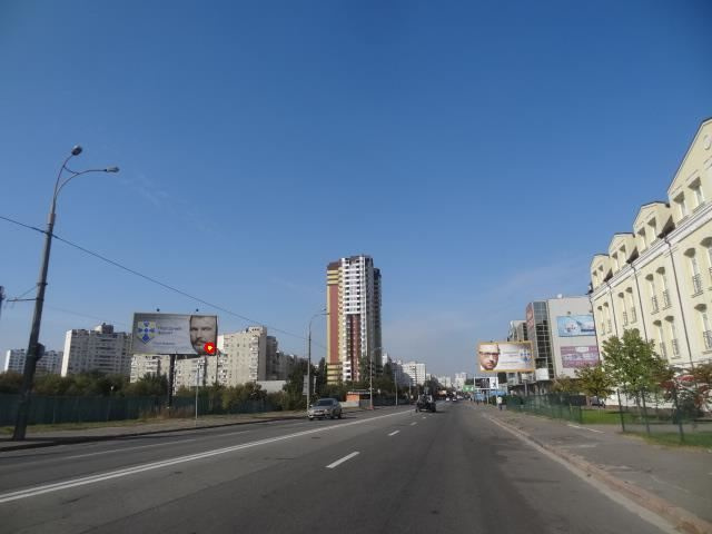 Щит 6x3,  Харьковское шоссе 177 к Дарницкой пл