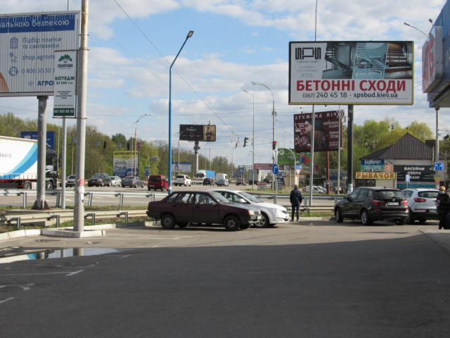 Щит 6x3,  Новообуховская трасса 20+780 справа из Киева